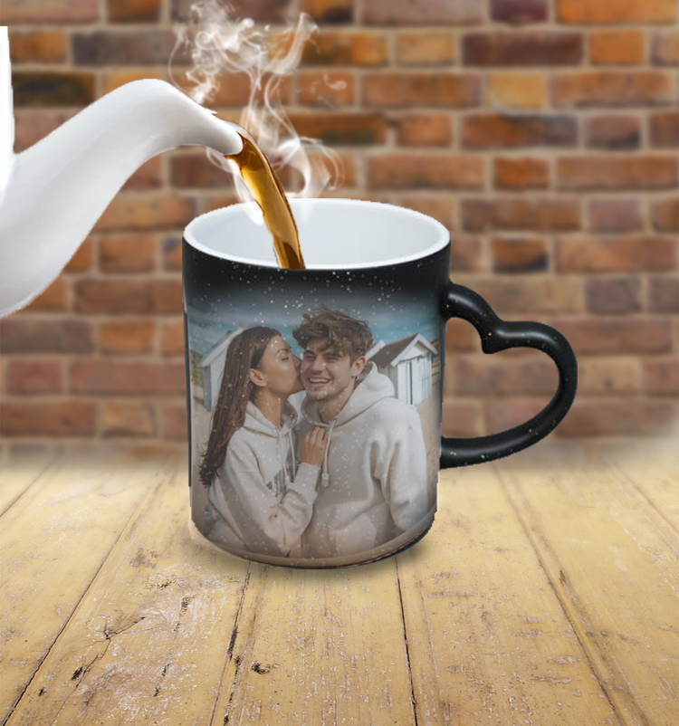 چاپ لیوان جادویی (حرارتی) اکلیلی با طرح دلخواه شما